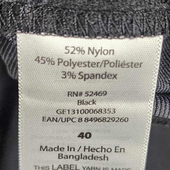 Men's Black George Stretch Shorts 11" Inseam Size 40 - Picture 5 of 13